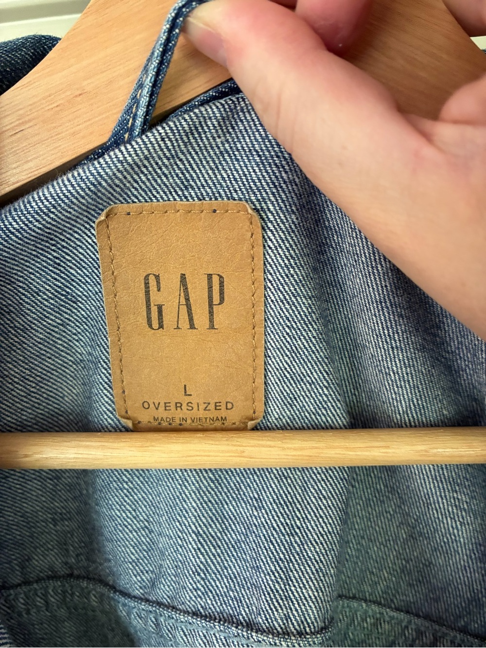 GAP Classic Blue Denim Jacket - Picture 2 of 3